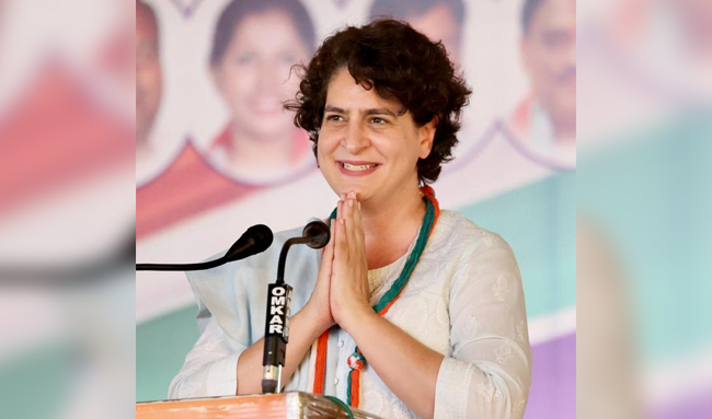 ರಾಜ್ಯ ಬಿಜೆಪಿ ಸರಕಾರದಿಂದ 1.5 ಲಕ್ಷ ಕೋಟಿ ರೂ. ಲೂಟಿ: ಪ್ರಿಯಾಂಕಾ ಗಾಂಧಿ ಆರೋಪ