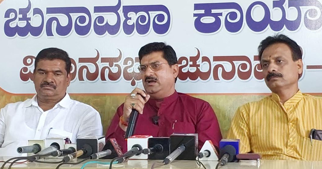 ಪತ್ರಕರ್ತರ ಪ್ರಶ್ನೆಗೆ ಕಕ್ಕಾಬಿಕ್ಕಿಯಾದ ಬಿಜೆಪಿ ಶಾಸಕ ಅಶೋಕ್ ನಾಯ್ಕ್