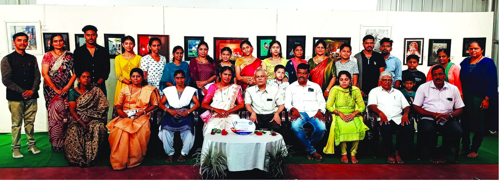 ಸಾದೃಶ್ಯ ಚಿತ್ರಕಲಾ ಪ್ರದರ್ಶನ-ತ್ರಿವರ್ಣ ಕಲಾ ತರಗತಿ ಉದ್ಘಾಟನೆ