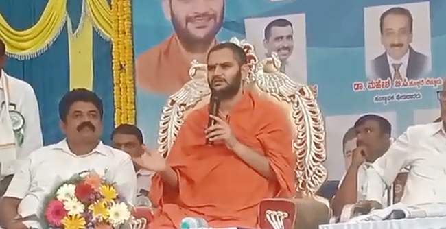 ಇನ್ನೊಬ್ಬರಿಂದ ಮೀಸಲಾತಿ ಕಿತ್ತು ಕೊಡುವುದನ್ನು ಒಕ್ಕಲಿಗ ಸಮುದಾಯ ಒಪ್ಪಲ್ಲ: ನಂಜಾವಧೂತ ಸ್ವಾಮೀಜಿ