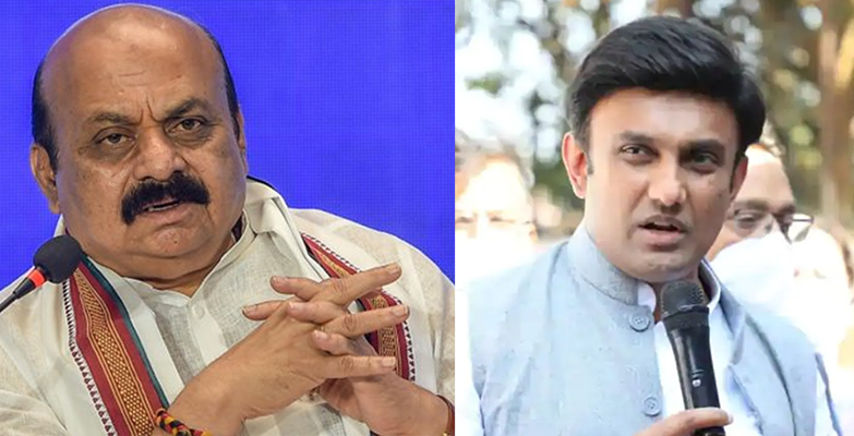 ಸಿಎಂ ಬೊಮ್ಮಾಯಿ,ಸಚಿವ ಸುಧಾಕರ್, ಹಣ ಪಡೆಯುತ್ತಿರುವ ಅಧಿಕಾರಿಯ ಫೋಟೊ ಸಹಿತ ಲೋಕಾಯುಕ್ತಕ್ಕೆ ದೂರು ದಾಖಲಿಸಿದ ಕಾಂಗ್ರೆಸ್