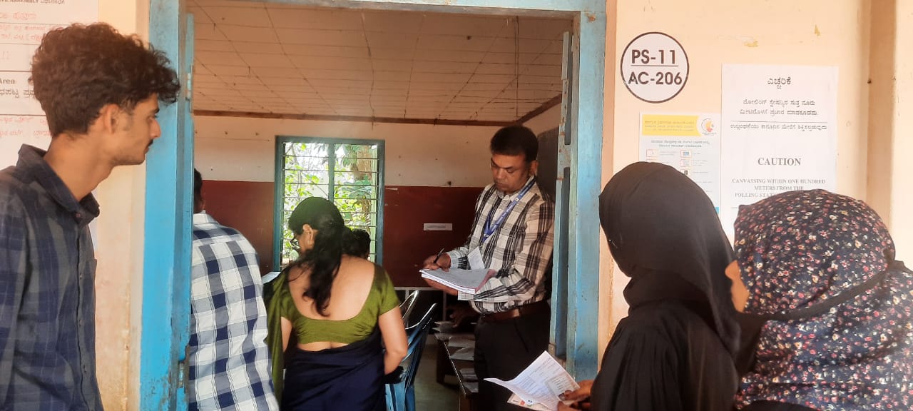 ವಿಧಾನಸಭಾ ಚುನಾವಣೆ: 11 ಗಂಟೆ ವೇಳೆ ದ.ಕ. ಜಿಲ್ಲೆಯಲ್ಲಿ 28.16 ಶೇ. ಮತದಾನ