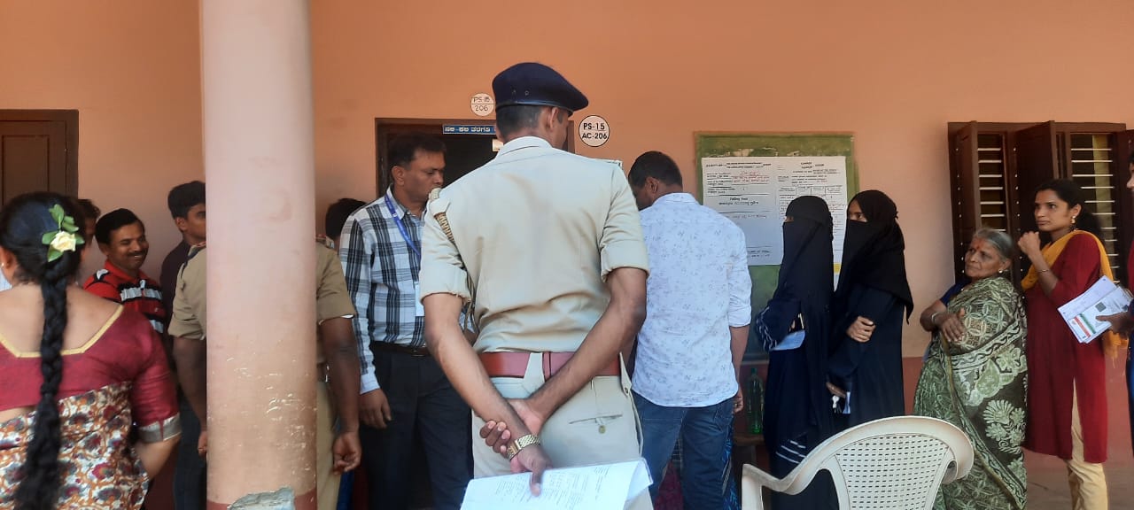 ಉಡುಪಿ ಜಿಲ್ಲೆ: ಅಪರಾಹ್ನ 3 ಗಂಟೆ ವೇಳೆ ಶೇ.60.27 ಮತದಾನ