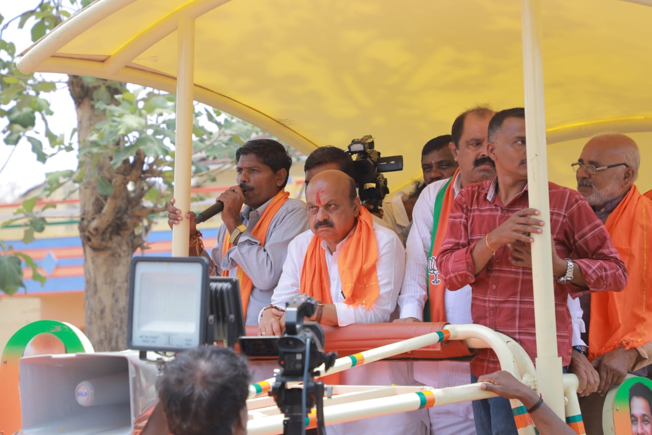ಮೋದಿಯವರ ಪ್ರಚಾರದಿಂದ ನಮಗೆ ಲಾಭ ಆಗಿದೆ; ಬಿಜೆಪಿ ಸ್ಪಷ್ಟ ಬಹುಮತ ಪಡೆಯುತ್ತೆ: ಸಿಎಂ ಬೊಮ್ಮಾಯಿ‌