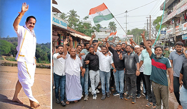 ಪುತ್ತೂರು: ಜಿದ್ದಾಜಿದ್ದಿನ ಸ್ಪರ್ಧೆಯಲ್ಲಿ ಗೆಲುವಿನ ನಗೆ ಬೀರಿದ ಕಾಂಗ್ರೆಸ್ ನ ಅಶೋಕ್ ಕುಮಾರ್ ರೈ