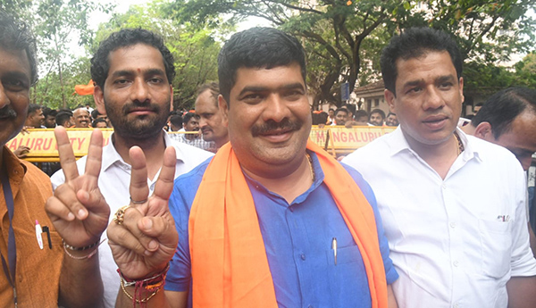 ಮಂಗಳೂರು ನಗರ ದಕ್ಷಿಣ: ಬಿಜೆಪಿ ಅಭ್ಯರ್ಥಿ ವೇದವ್ಯಾಸ ಕಾಮತ್‌ಗೆ ಗೆಲುವು