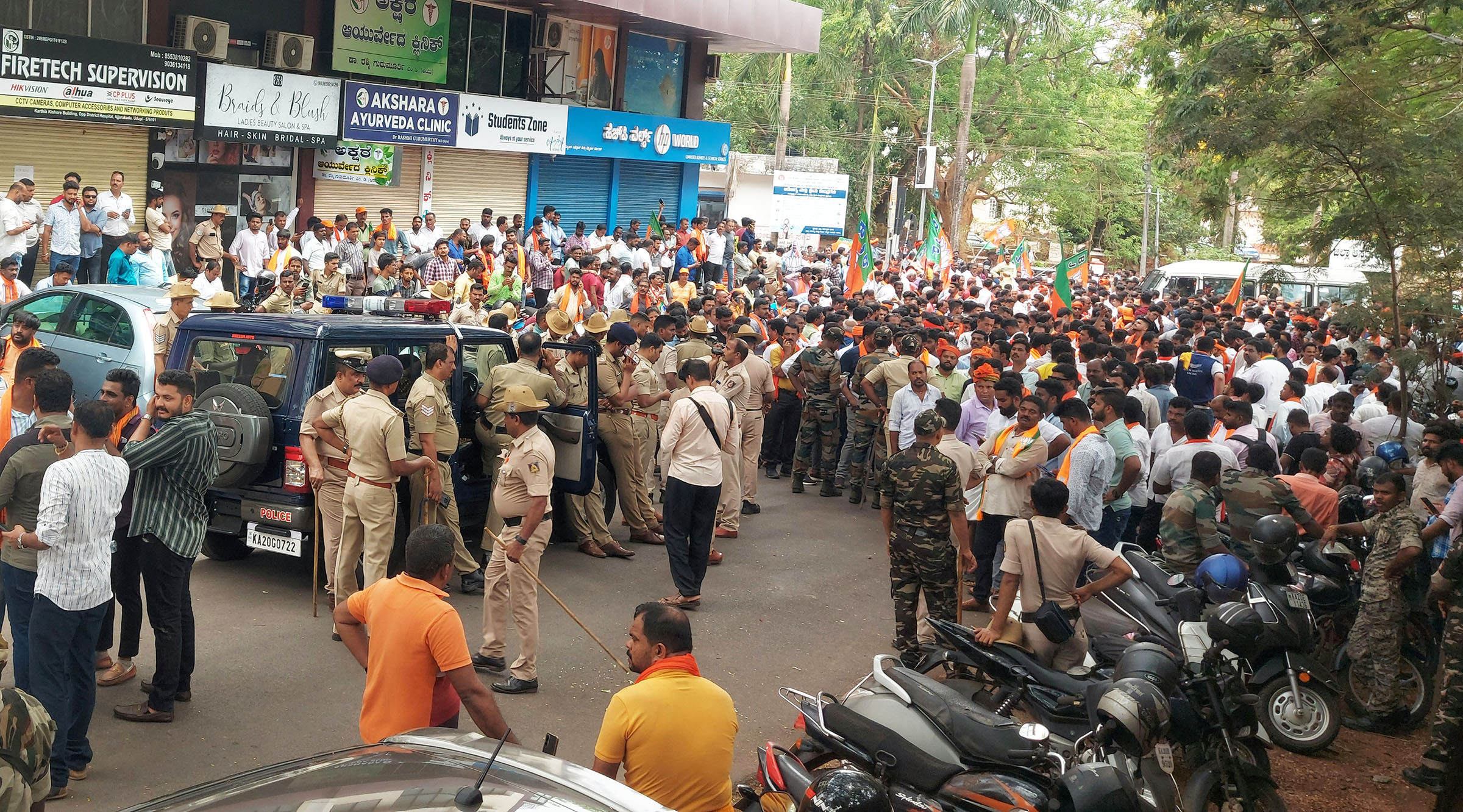 ಉಡುಪಿ: ಅಧಿಕಾರಿಗಳು - ಮಾಧ್ಯಮದವರ ಮಧ್ಯೆ ವಾಗ್ವಾದ