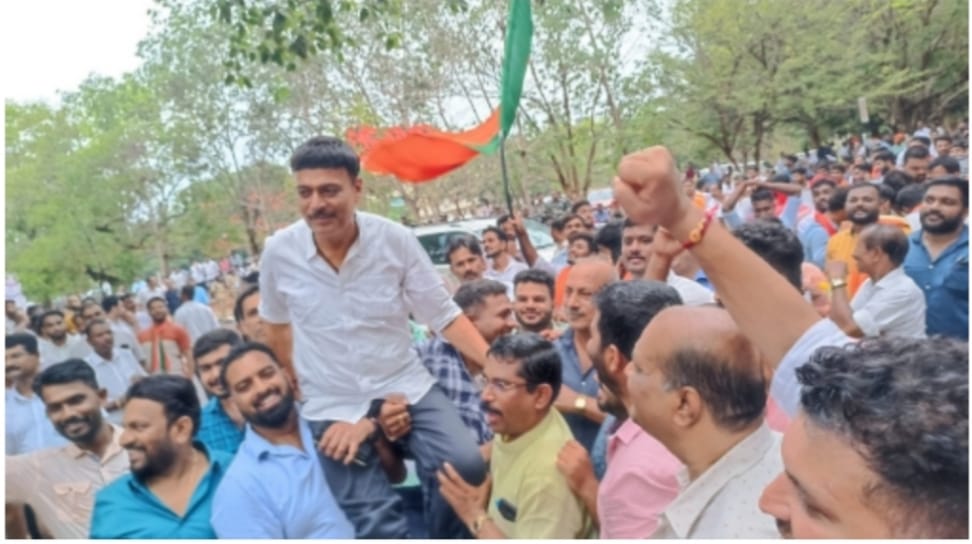 ಬಂಟ್ವಾಳ ವಿಧಾನಸಭಾ ಕ್ಷೇತ್ರದ ಬಿಜೆಪಿ ಅಭ್ಯರ್ಥಿ ರಾಜೇಶ್‌ ನಾಯ್ಕ್‌ರಿಗೆ ಗೆಲುವು