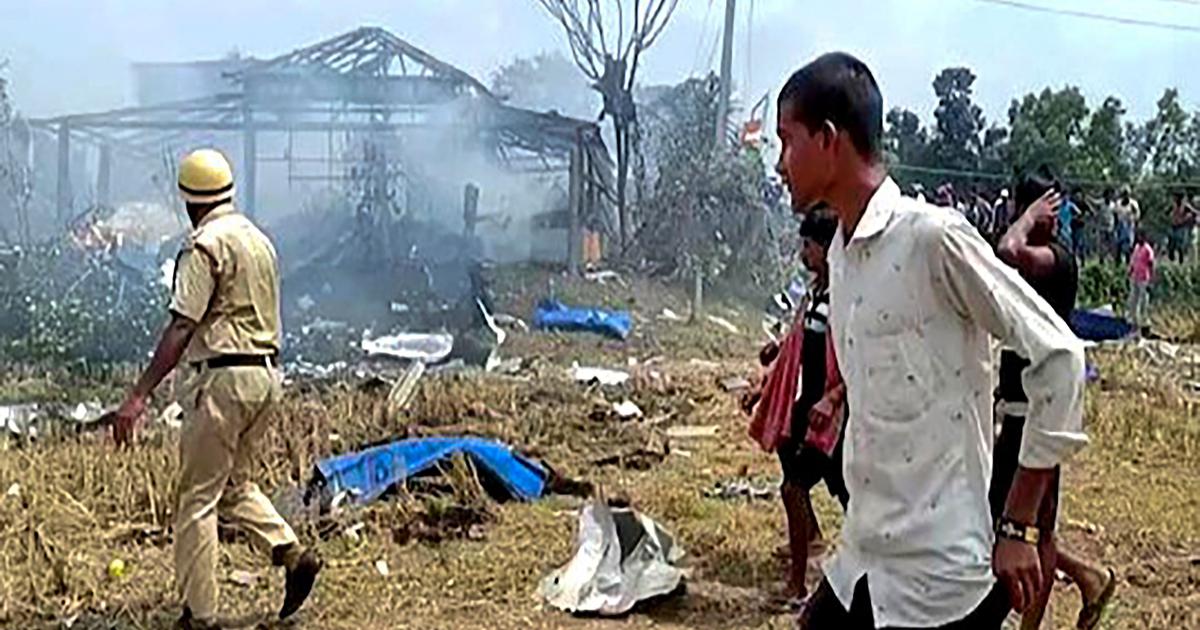 ಪಶ್ಚಿಮ ಬಂಗಾಳ: ಅಕ್ರಮ ಪಟಾಕಿ ಕಾರ್ಖಾನೆಯಲ್ಲಿ ಸ್ಫೋಟ, 9 ಮಂದಿ ಮೃತ್ಯು