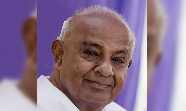 ಮಾಜಿ ಪ್ರಧಾನಿ ಎಚ್‌.ಡಿ.ದೇವೇಗೌಡರಿಗೆ 91ನೇ ಜನ್ಮದಿನ: ಪ್ರಧಾನಿ ಮೋದಿ, ಎಚ್ ಡಿಕೆ ಸೇರಿ ಗಣ್ಯರ ಶುಭಾಶಯ