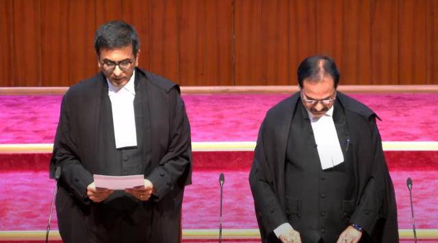 ಸುಪ್ರೀಂ ಕೋರ್ಟ್ ನ್ಯಾಯಮೂರ್ತಿಗಳಾಗಿ ಜಸ್ಟಿಸ್  ಪ್ರಶಾಂತ್ ಮಿಶ್ರಾ, ಹಿರಿಯ ವಕೀಲ ಕೆ.ವಿ. ವಿಶ್ವನಾಥನ್ ಪ್ರಮಾಣ ವಚನ