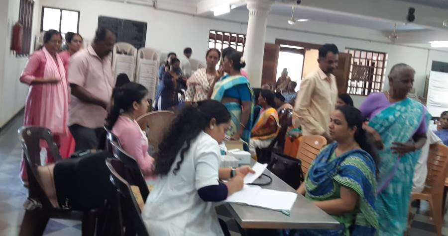 ಕೊಡವೂರಿನಲ್ಲಿ ಉಚಿತ ಕಣ್ಣಿನ ತಪಾಸಣಾ ಶಿಬಿರ