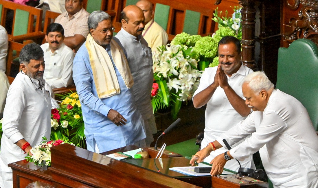 ಅಂಬೇಡ್ಕರ್, ತುಳುನಾಡಿನ ವೈಕುಂಠ ಬಾಳಿಗಾರನ್ನು ಸ್ಮರಿಸಿ ಕಾರ್ಯನಿರ್ವಹಿಸುವೆ: ನೂತನ ಸ್ಪೀಕರ್ ಯು.ಟಿ.ಖಾದರ್