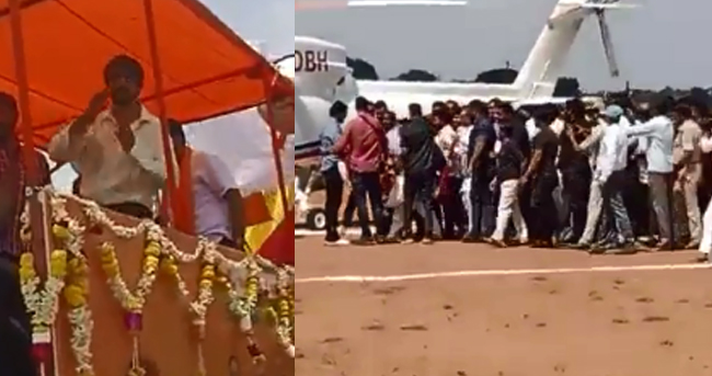 ನಟ ಸುದೀಪ್ ಅಭಿಮಾನಿಗಳಿಗೆ ಲಾಠಿ ಏಟು