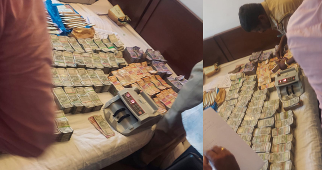 ಕೋಲಾರ: ಮತದಾರರಿಗೆ ಹಂಚಲು ಸಂಗ್ರಹಿಸಿಟ್ಟಿದ್ದ 4 ಕೋಟಿ 5 ಲಕ್ಷ ರೂ. ವಶ