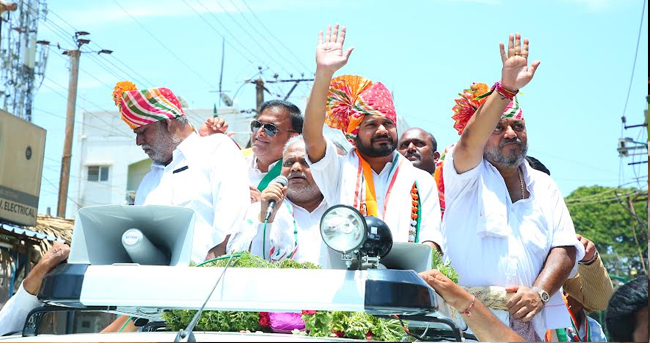 ಅಲ್ಪಸಂಖ್ಯಾತರ ಮತ ಬೇಡ ಎಂದ ಬಿಜೆಪಿಗೆ ತಕ್ಕಪಾಠ ಕಲಿಸಿ: ದಾವಣಗೆರೆಯಲ್ಲಿ ಕನ್ಹಯ್ಯ ಕುಮಾರ್ ರೋಡ್ ಶೋ