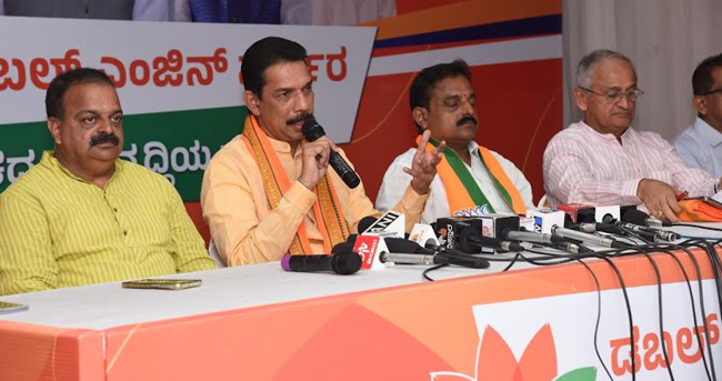 ಸಿದ್ದರಾಮಯ್ಯ, ಡಿಕೆಶಿ ಸೋಲು ಖಚಿತ: ನಳಿನ್ ಕುಮಾರ್ ಕಟೀಲ್