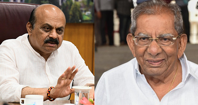 ರಾಜ್ಯದಲ್ಲಿ ಹೊಂದಾಣಿಕೆ ರಾಜಕಾರಣ ಚರ್ಚೆ ಬೆನ್ನಲ್ಲೇ ಶಾಮನೂರು ಶಿವಶಂಕರಪ್ಪ- ಬೊಮ್ಮಾಯಿ ಭೇಟಿ ಫೋಟೊ ವೈರಲ್