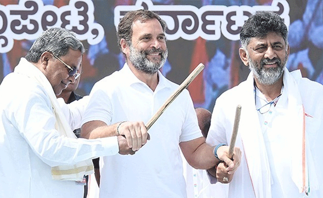 ಬಿಜೆಪಿಯಿಂದ  ಮಾನನಷ್ಟ ಮೊಕದ್ದಮೆ: ರಾಹುಲ್ ಗಾಂಧಿ, ಸಿದ್ದರಾಮಯ್ಯ ಸೇರಿದಂತೆ ಕಾಂಗ್ರೆಸ್ ನಾಯಕರಿಗೆ ಕೋರ್ಟ್ ಸಮನ್ಸ್