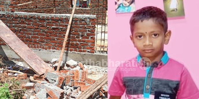 ಹುಬ್ಬಳ್ಳಿ: ನಿರ್ಮಾಣ ಹಂತದ ಶಾಲಾ ಕಟ್ಟಡದ ಗೋಡೆ ಕುಸಿದು ವಿದ್ಯಾರ್ಥಿ ಸ್ಥಳದ್ಲಲೇ ಮೃತ್ಯು, ಮತ್ತೋರ್ವನಿಗೆ ಗಂಭೀರ ಗಾಯ