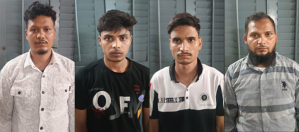 ಮಂಗಳೂರು: ಎರಡು ಮನೆಗಳಲ್ಲಿ ಕಳ್ಳತನ; ನಾಲ್ವರು ಆರೋಪಿಗಳ ಬಂಧನ