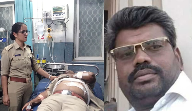 ಕಲಬುರಗಿ: ತಪ್ಪಿಸಿಕೊಳ್ಳಲೆತ್ನಿಸಿದ ಹೆಡ್ ಕಾನ್​ಸ್ಟೇಬಲ್​ ಹತ್ಯೆ ಪ್ರಕರಣದ ಆರೋಪಿ ಕಾಲಿಗೆ‌ ಪೊಲೀಸರಿಂದ ಗುಂಡೇಟು