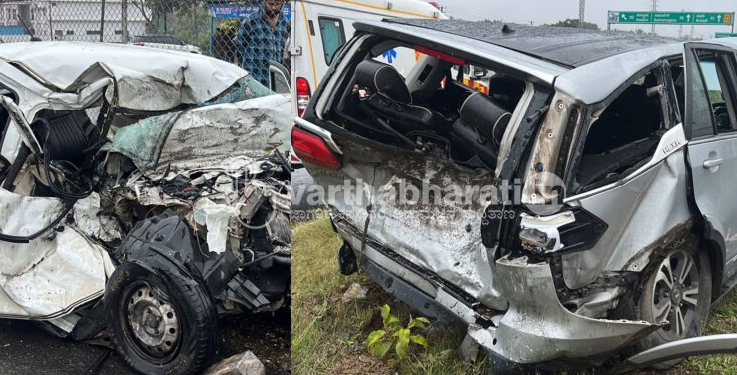 ಬೆಂಗಳೂರು- ಮೈಸೂರು ಎಕ್ಸ್‌ಪ್ರೆಸ್‌ವೇ ನಲ್ಲಿ ಭೀಕರ ರಸ್ತೆ ಅಪಘಾತ; ಮೂವರು ಸ್ಥಳದಲ್ಲೇ ಮೃತ್ಯು