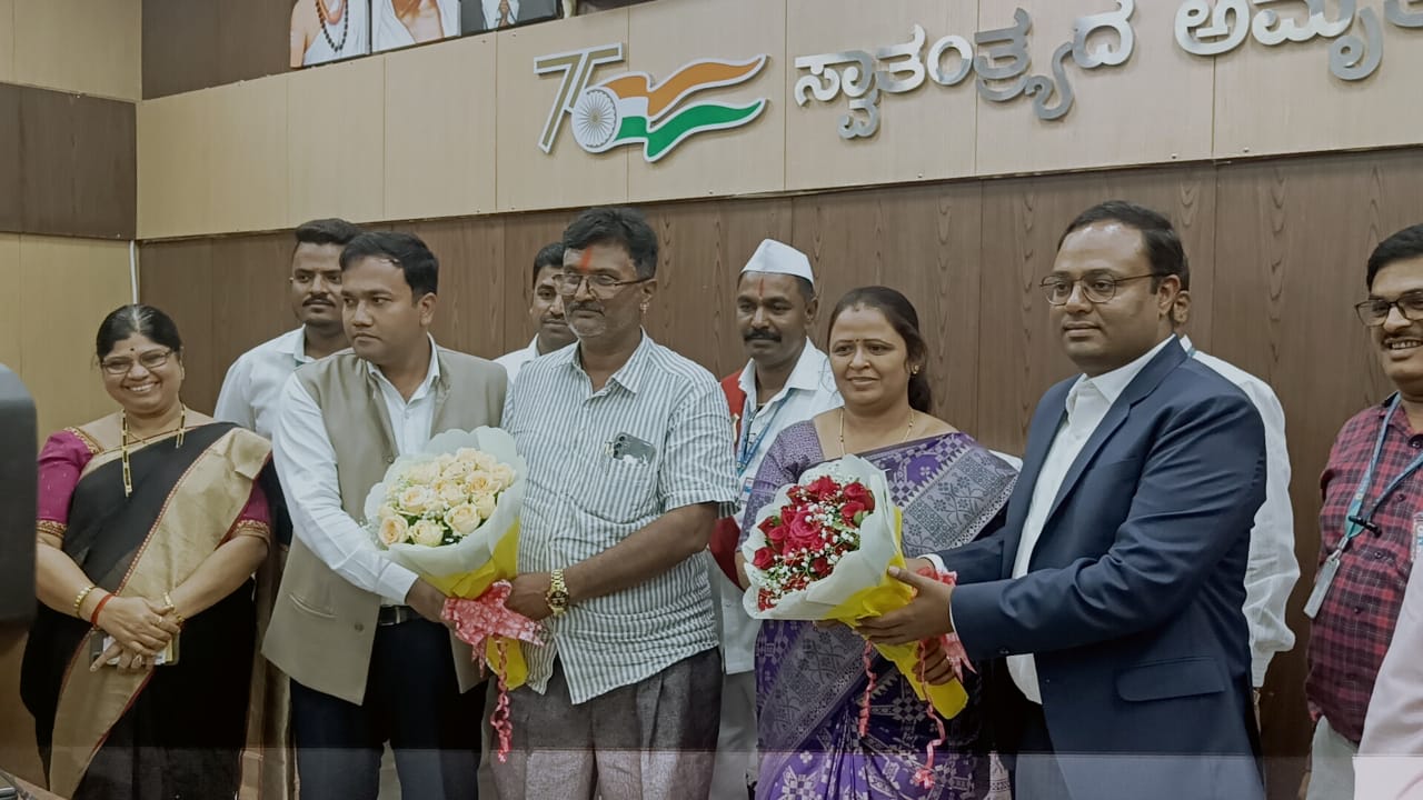 ಹುಬ್ಬಳ್ಳಿ- ಧಾರವಾಡ ಪಾಲಿಕೆ ಬಿಜೆಪಿ ತೆಕ್ಕೆಗೆ; ವೀಣಾ ಭರದ್ವಾಡ ನೂತನ ಮೇಯರ್