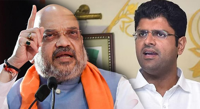 ಹರ್ಯಾಣದ ಎಲ್ಲಾ 10 ಲೋಕಸಭಾ ಕ್ಷೇತ್ರಗಳಲ್ಲಿ ಸ್ಪರ್ಧೆ; ಅಮಿತ್‌ ಶಾ ಹೇಳಿಕೆಗೆ ಮಿತ್ರ ಪಕ್ಷ JJP ತಿರುಗೇಟು